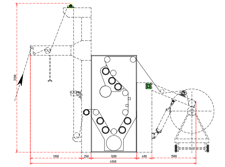 V-shaped brushing machine-1